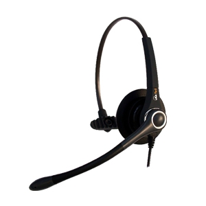 Słuchawka nagłowna na jedno ucho AxTel PRO mono XL NC WB